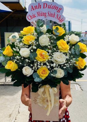 Sắc Xuân Vàng Trắng - CM206