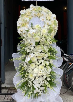 Hoa viếng cao cấp hiện đại